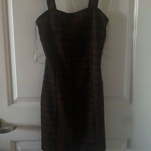 Liz & Sara Plaid Classy Dress